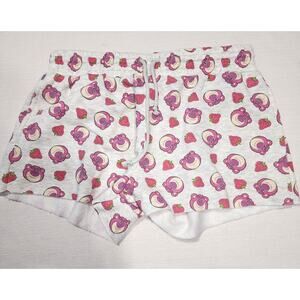 Pixar Lotso and Strawberry women's XL jogger shorts